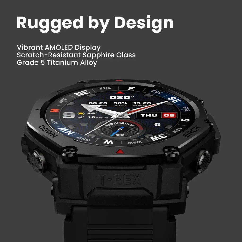 สมาร์ทวอทช์ AMAZFIT T-REX 3 PRO (44MM) หน้าจอ 1.32